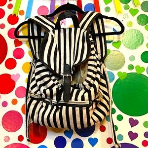 Candies striped backpack